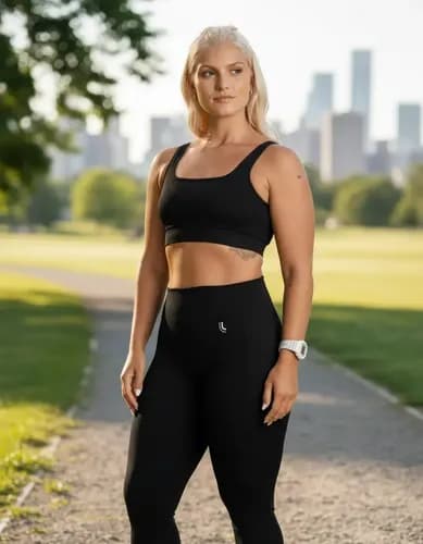 Legging de treino cintura alta